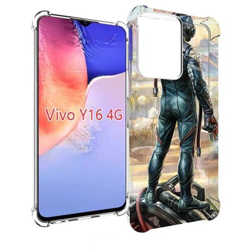 Чехол MyPads the-outer-worlds для Vivo Y16 4G/ Vivo Y02S задняя-панель-накладка-бампер чехол mypads 50 cent the payback для vivo y16 4g vivo y02s задняя панель накладка бампер