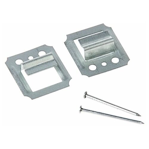 Кляймер 5 оцинкованный с гвоздями 14х25 мм в упаковке 80 шт 261₽