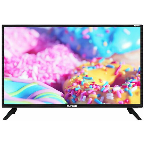 Телевизор TELEFUNKEN LED 315 TF-LED32S74T2SH черный HD 50Hz DVB-T2 DVB-C WiFi Smart TV RUS 1386000₽