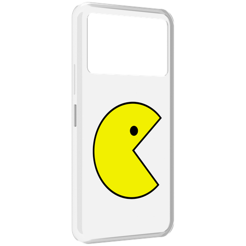 Чехол MyPads pacman-пекмен для Infinix NOTE 12 VIP (X672) задняя-панель-накладка-бампер