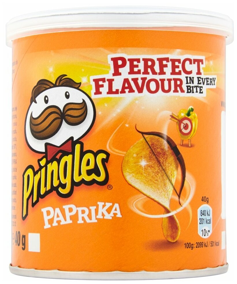 Чипсы Pringles Paprika / Принглс Паприка 40гр. (Европа)