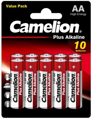 Батарейки Camelion Plus Alkaline BL10 LR6 1.5В