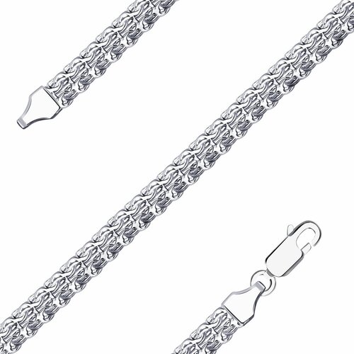 фото Браслет diamant online, серебро, 925 проба, длина 21 см.