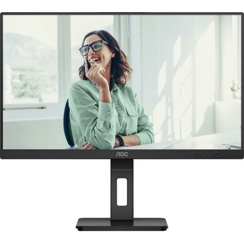 Монитор AOC 23.8 24P3CV черный IPS LED 4ms 16:9 HDMI M/M матовая HAS Piv 1000:1 300cd 178гр/178гр 1920x1080 75Hz DP FHD USB 4.41кг монитор philips 23 8 243b1 00 01 черный ips led 4ms 16 9 hdmi m m матовая has piv 1000 1 100465