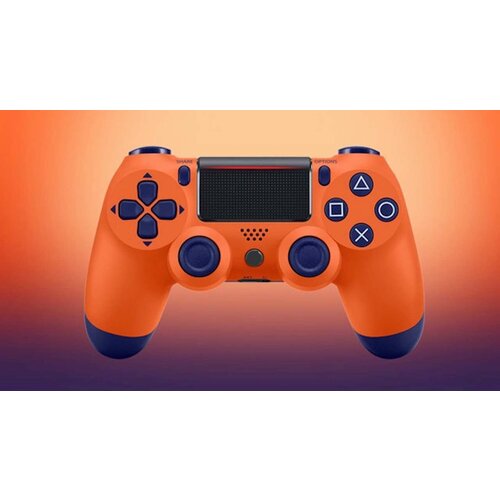 Беспроводной геймпад для PlayStation 4. оранжевый