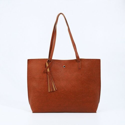 фото Сумка шоппер , коричневый mikimarket