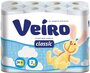 Туалетная бумага Veiro Classic белая