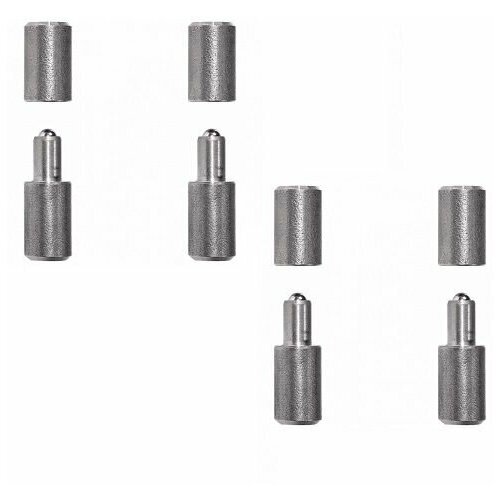 Петли точеные с шаром для калитки (комплект из 2-х штук). D40 x H120 мм.