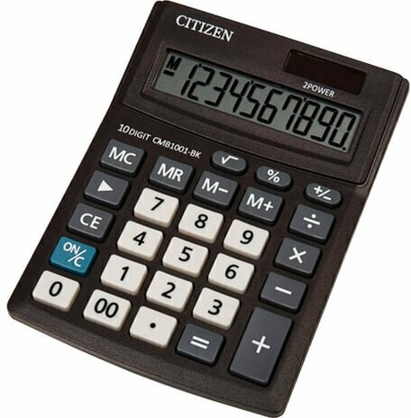 Калькулятор настольный CITIZEN 10 разрядный СМВ1001-ВК