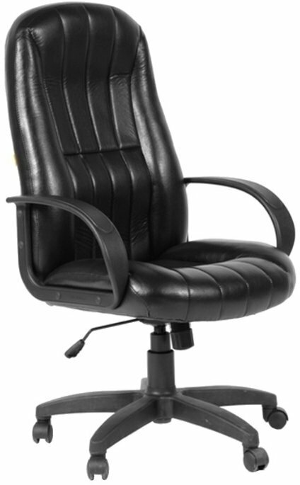 Кресло офисное Chairman 685 кож. зам. (1180276) black