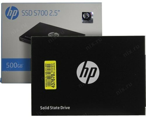 Твердотельный накопитель HP 500 ГБ SATA 2DP99AA