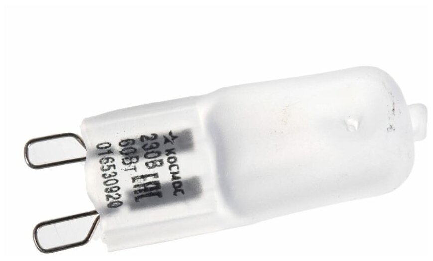 Лампа галогенная JDC 60Вт капсула G9 3000К 240В FR космос LKsmJDC220VFR60W