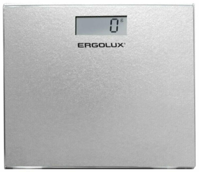 Весы напольные Ergolux ELX-SB02-C03, серебристый