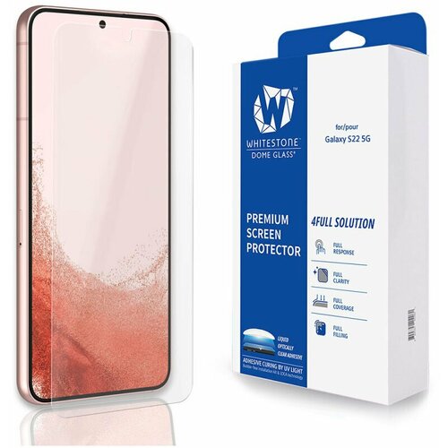 защитное стекло для смартфона whitestone dome glass без лампы для iphone 15 plus Стекло защитное Whitestone Dome glass для Samsung Galaxy S22 (без лампы)