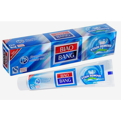 Зубная паста Biao Bang бактерицидная от зубного камня 200 гр.