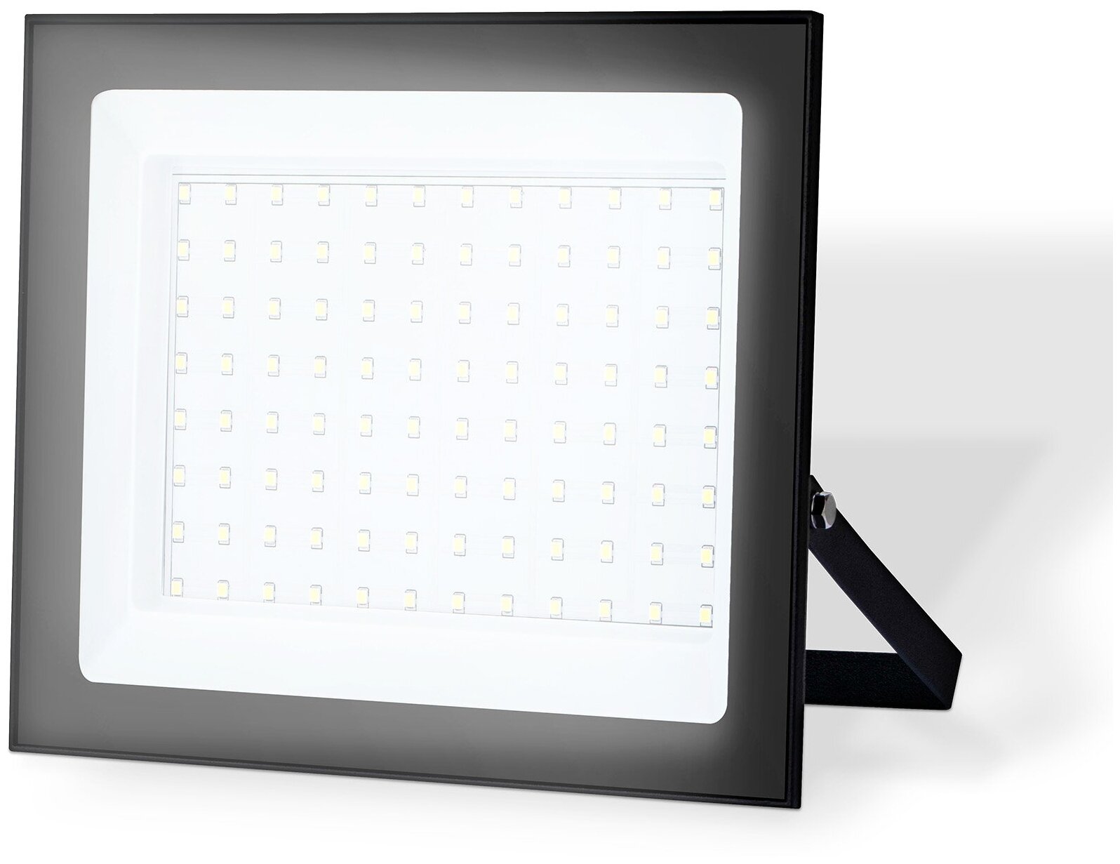 Прожектор светодиодный ST8021 BK черный IP65 LED 6500K 100W 208*178*31