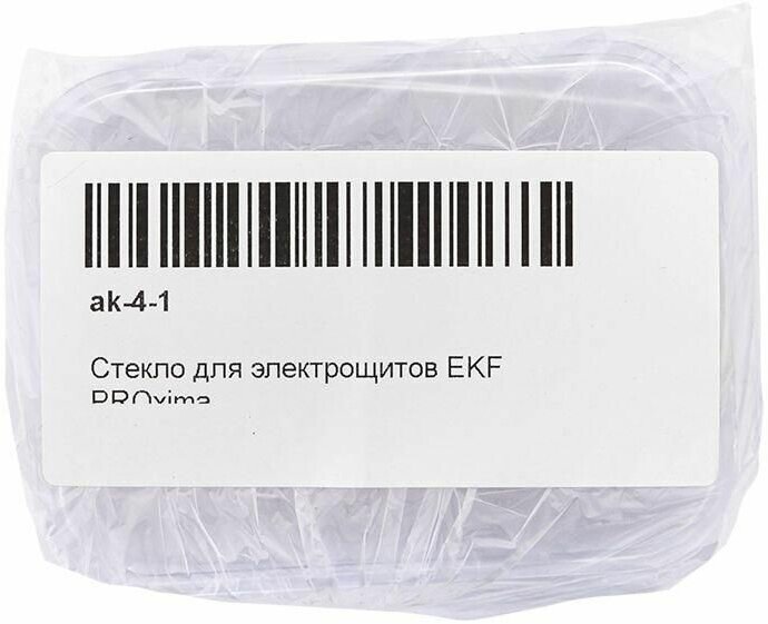Стекло для ЩРУ EKF ak-4-1