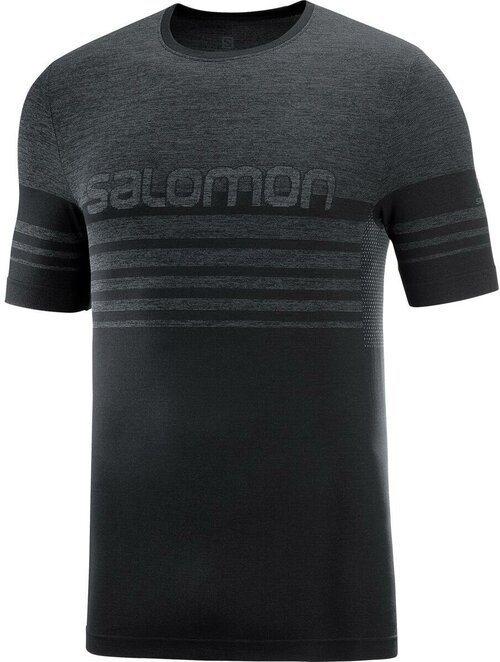 Футболка Salomon ESSENTIAL SEAMLESS, размер M, черный