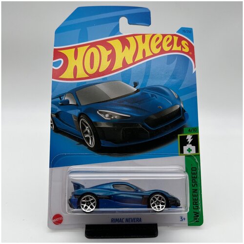 Детская Машинка 1:64 Оригинал Hot Wheels RIMAC NEVERA из серии HW Green Speed умка набор фломастеров hot wheels fr12 55352 hw