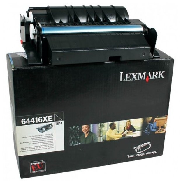 Тонер-картридж LEXMARK 64416XE черный для T644