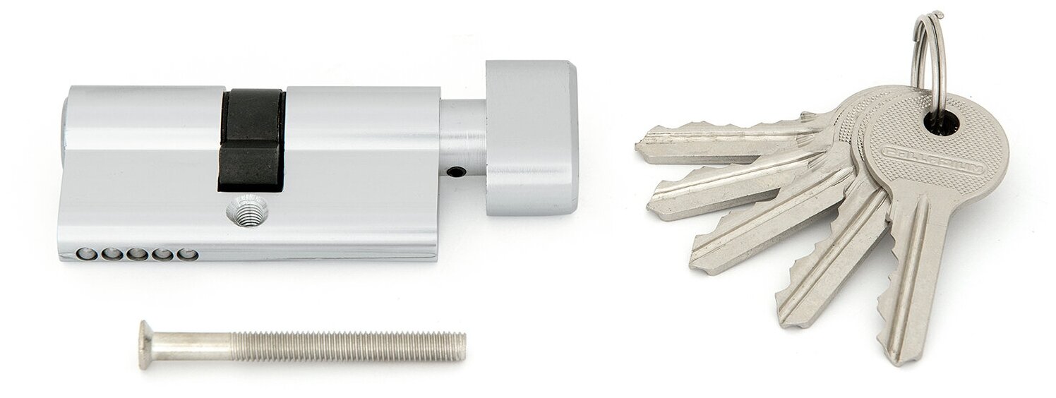 Цилиндровый механизм Palladium AL 60 C T01 CP - фото №7