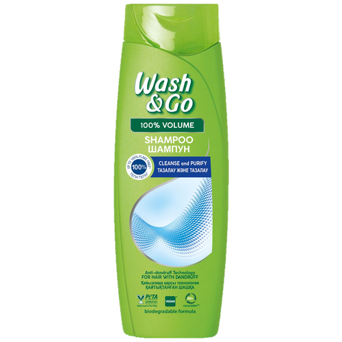 Wash & Go шампунь против перхоти, 360 мл