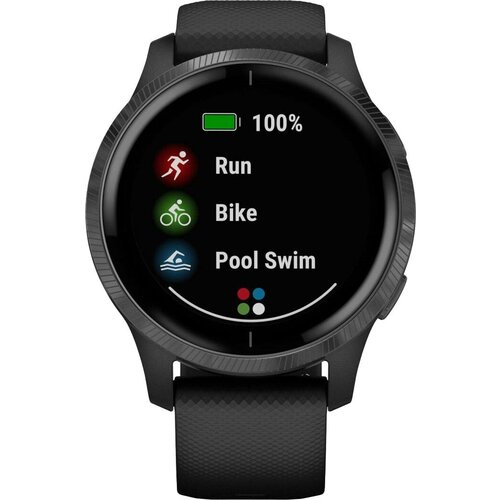 Умные часы Garmin Venu BlackSlate Wi-Fi GPS 010-02173-13 6368100₽