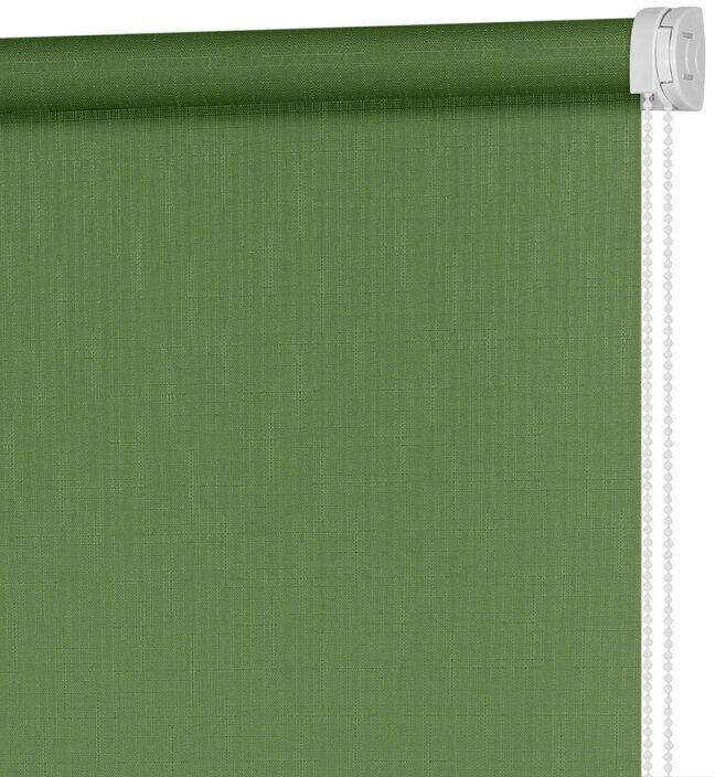 Рулонные шторы 40 см х 160 см Темно-зеленый Апилера DECOFEST - фотография № 5