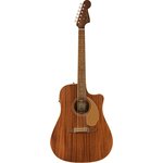 FENDER Redondo Player All Mahogany электроакустическая гитара, цвет натуральный - изображение