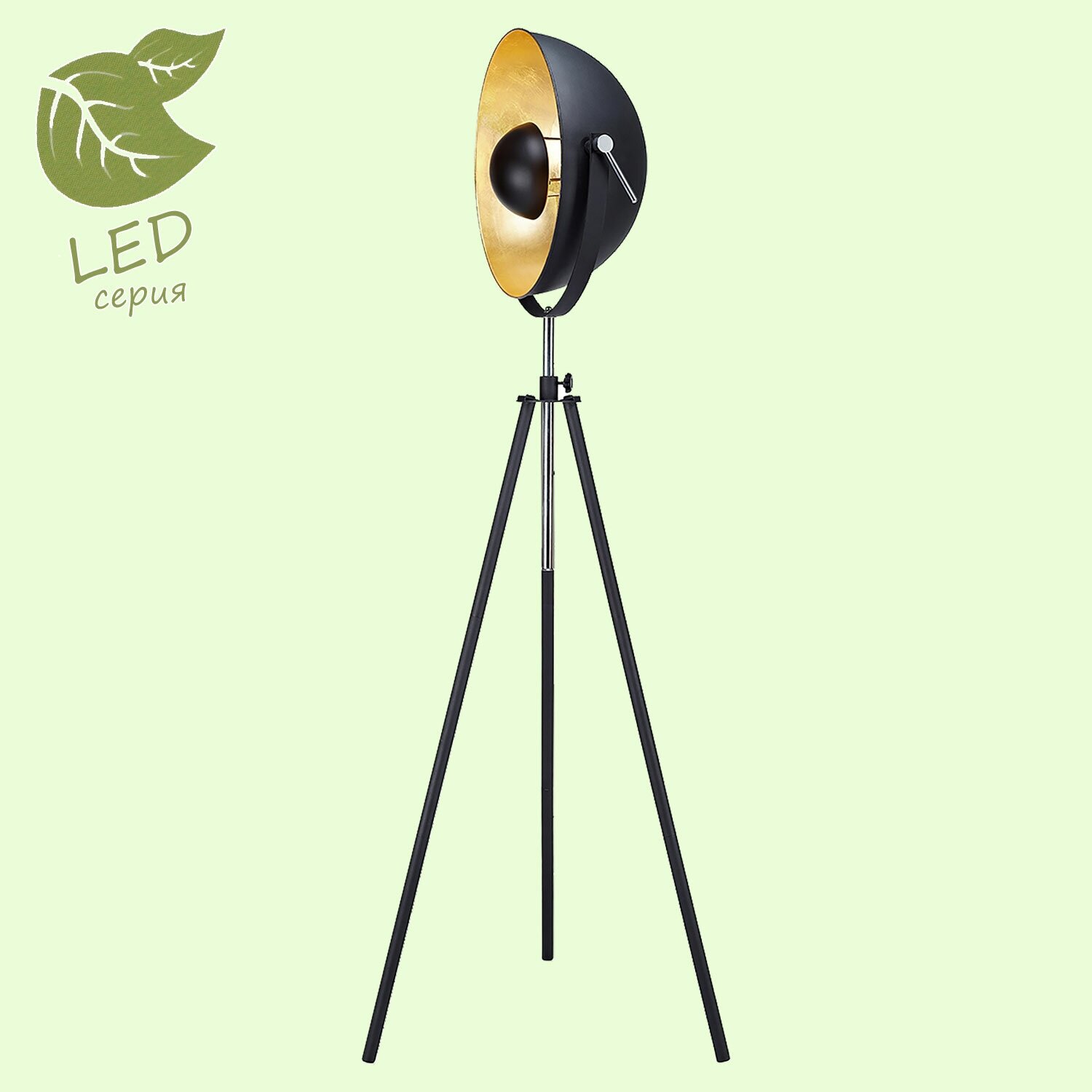 GRLSP-9824 Светодиодный торшер на треноге LOFT (Lussole) SHERRELWOOD - фото №7
