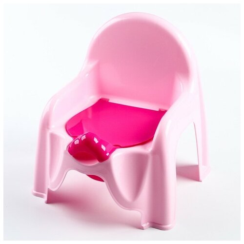 Альтернатива Горшок-стульчик с крышкой, цвет розовый альтернатива горшок стульчик с крышкой цвет розовый