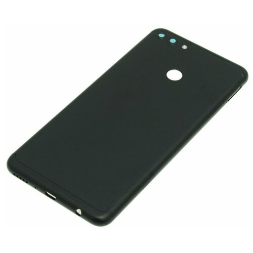 Задняя крышка для Huawei Y9 (2018) 4G (FLA-LX1) черный, AA дисплей для huawei y9 2018 4g fla lx1 в сборе с тачскрином синий aa