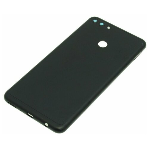 Задняя крышка для Huawei Y9 (2018) 4G (FLA-LX1) черный, AA дисплей для huawei y9 2018 4g fla lx1 в сборе с тачскрином белый aaa