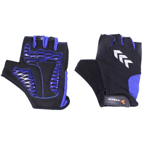 фото Перчатки trix, размер l, синий, черный