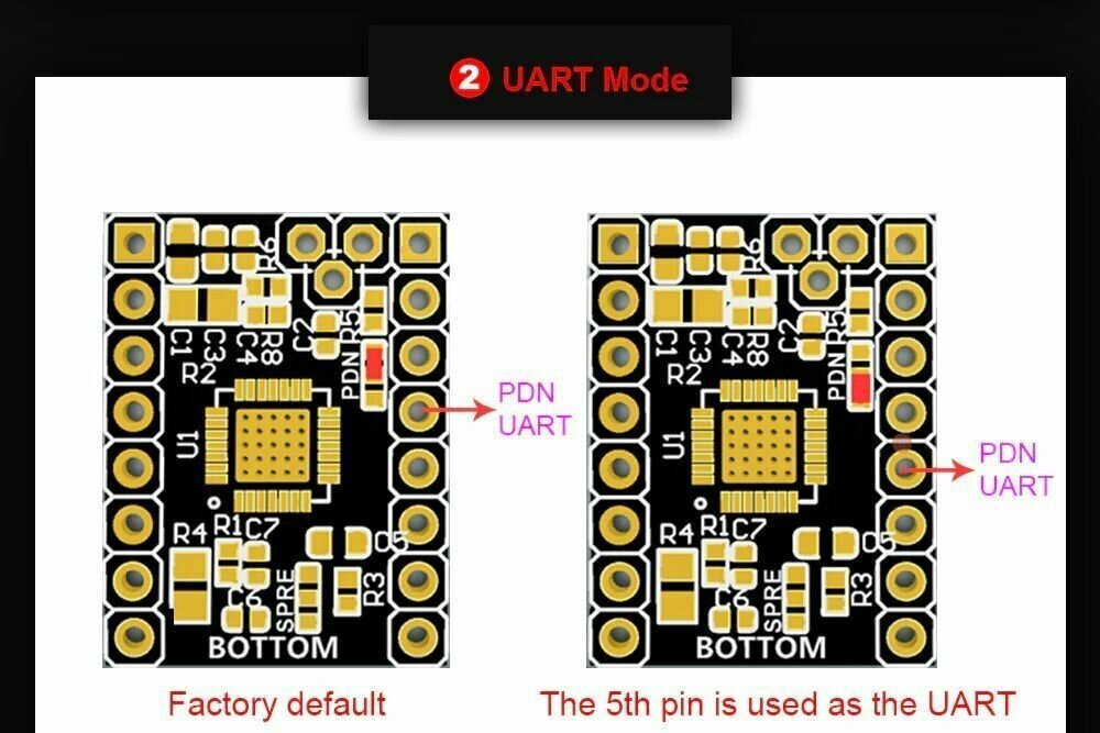 Драйвер TMC2209 V13 шагового двигателя BigTreeTech