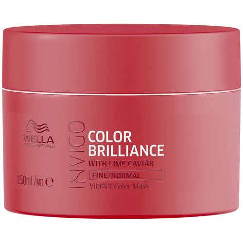 Wella Professionals Маска для окрашенных нормальных и тонких волос Invigo Color Brilliance Vibrant Color Mask Fine/Normal 150мл