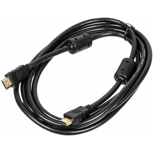 Кабель HDMI (m)/HDMI (m) 3м. Ферритовые кольца Позолоченные контакты кабель соединительный аудио видео hdmi m hdmi m 3м ферритовые кольца позолоченные контакты черный no name