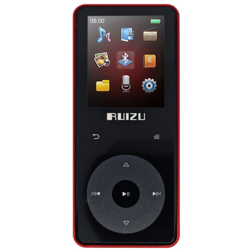 HiFi плеер RUIZU X02B 16Гб красный