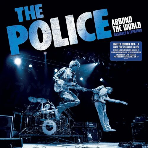 Виниловая пластинка The Police. Around The World. Gold (LP + DVD) футболка dream shirts kid cudi man on the moon женская белая s