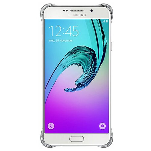 Оригинал Samsung EF-QA710C Clear Cover чехол-накладка для Samsung Galaxy A7 (2016), Silver серебристый оригинал samsung ef qa710c clear cover чехол накладка для samsung galaxy a7 2016 silver серебристый