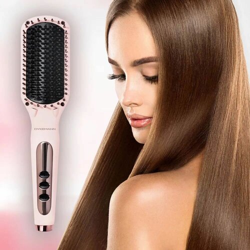 Расческа-выпрямитель Dykemann Fraenpyer V-11Электрическая расческа для волос Стайлер для укладки для выпрямления 2 в 1 511400₽