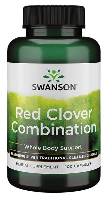 Swanson Red Clover Combination (Комбинация красного клевера) 100 капсул