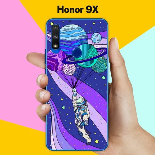 Силиконовый чехол на Honor 9X Планеты-шары / для Хонор 9 Икс