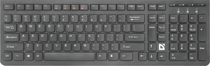 Клавиатура Defender UltraMate SM-535RU Black - фото №1