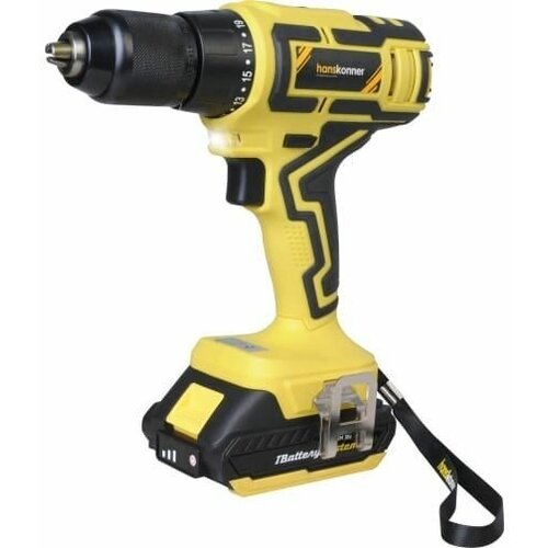 Аккумуляторный шуруповерт Hanskonner HCD1855R электроинструмент подарок на день рождения мужчине любимому папе дедушке парню 1333000₽