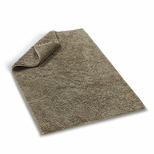 Банный коврик из хлопка Terry Tufted, 60*90 см, дым (warm grey)