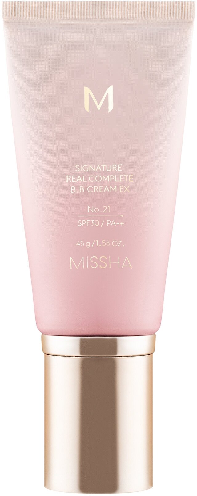 MISSHA М Signature Real Complete BB Cream EX Тональный BB крем для лица SPF30/PA, 45 г, 21 Light beige