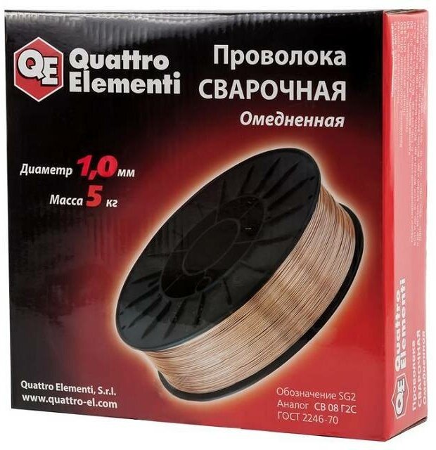 Проволока сварочная Quattro elementi - фото №6