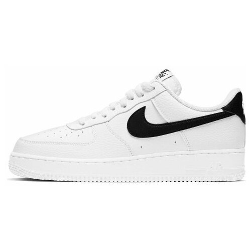 Кроссовки NIKE Air Force 1, демисезон/лето, натуральная кожа, размер 8.5 US, белый