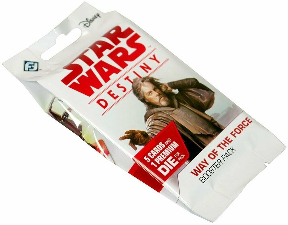 Дополнение для настольной игры Star Wars Destiny - Way of the Force Booster на английском языке